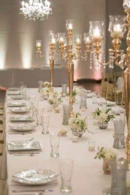 Tipos De Candelabros Para Centros De Mesa Elegantes