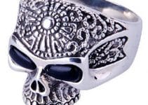 anillos de plata para hombre modernos y elegantes
