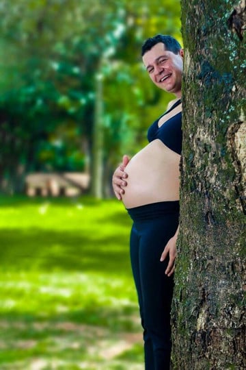 ideas parafotos de embarazadas al aire libre