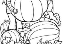 imagenes de calabazas para colorear en este halloween