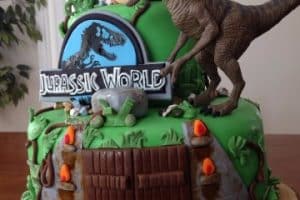 tortas de dinosaurios infantiles decoradas