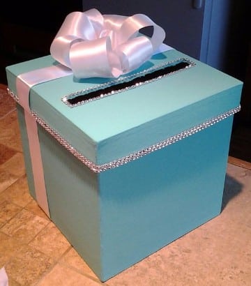 cajas decoradas para baby shower niño elegantes