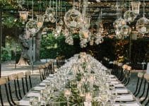 imagenes de decoracion de bodas en jardin de dia y noche