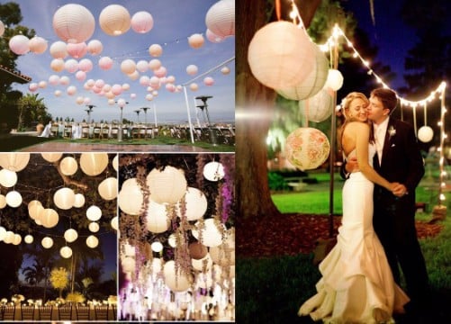 decoracion para bodas al aire libre con globos