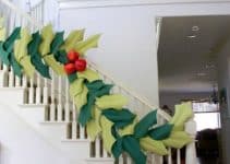 ideas de como decorar con guirnaldas navideñas de papel