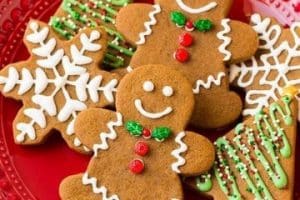 imagenes de galletas de jengibre navideñas