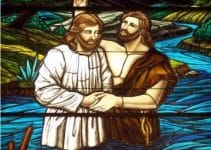 hermosas y conmovedoras imagenes del bautismo de jesus