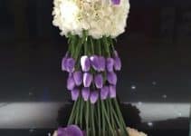 arreglos y centros de mesa con tulipanes holandeses y lilis