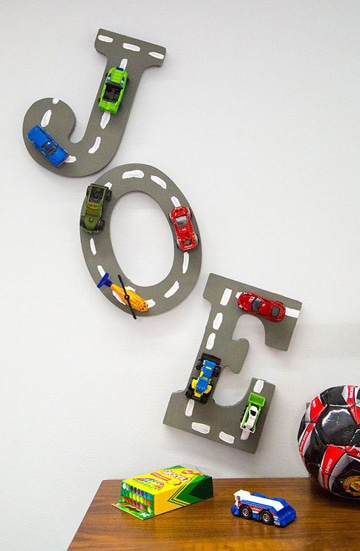 letras decoradas infantiles para niños