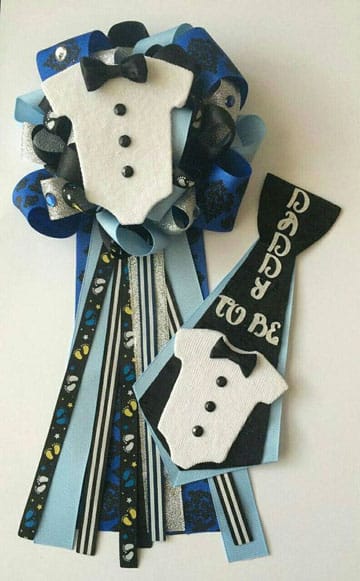 Corsage Y Monos Para Baby Shower Modernos Y Originales