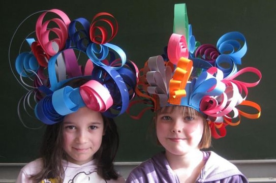 sombreros locos faciles de hacer para niños