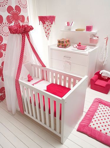 cuartos de bebes recien nacidos decoracion niña
