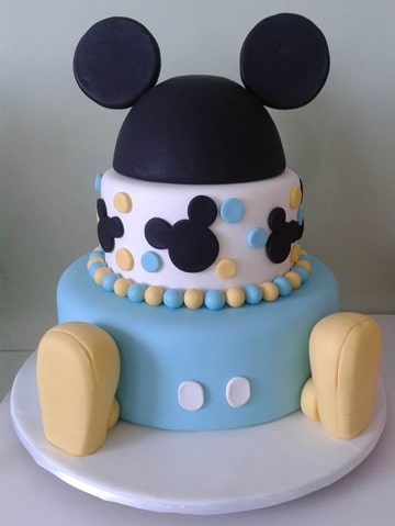 modelos de tortas de cumpleaños mickey mouse