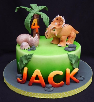 pasteles de dinosaurios para niños personalizado
