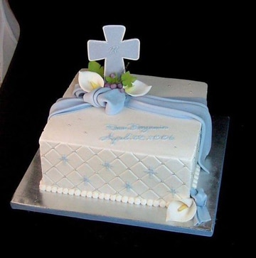 Diseños increíbles para tortas de bautizo para niños