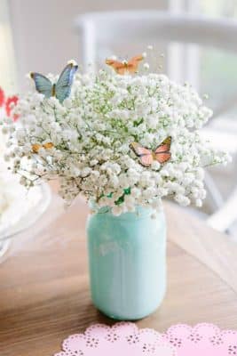 centros de mesa para casa con flores