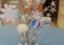 imagenes e ideas de adornos para fiesta de frozen