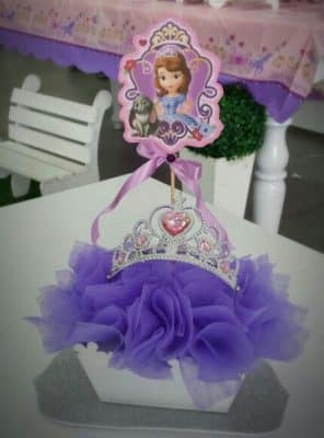 Hermosos arreglos de la princesa sofia ideales para fiestas