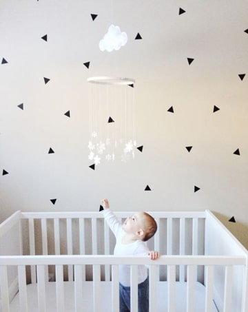 decoracion de paredes para bebes varones