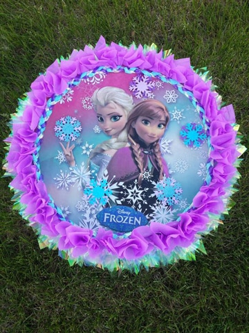imagenes de piñatas de princesas frozen