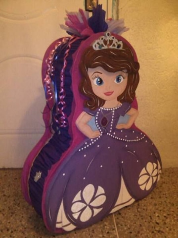 imagenes de piñatas de princesas infantiles