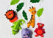 ideas de como usar los moldes de animalitos de la selva