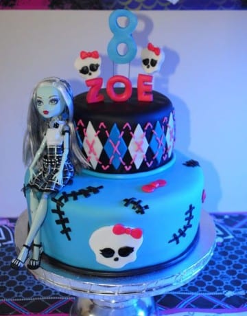 imagenes de tortas de monster high para cumpleaños