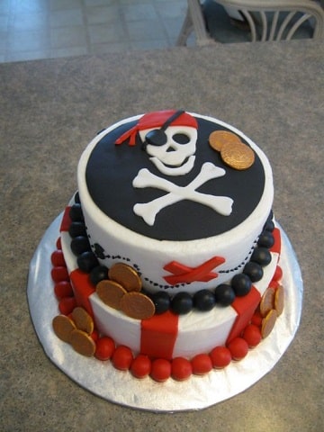 Decorados Y Disenos De Tortas De Piratas Para Ninos