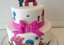 bonitos diseños en tortas de pocoyo para cumpleaños