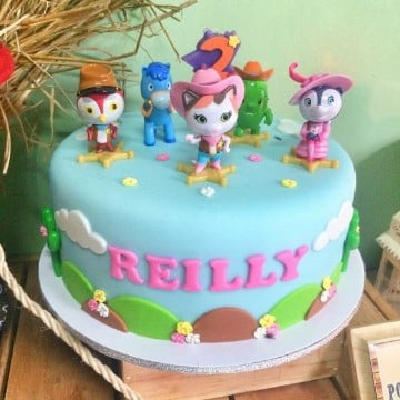 Hermosos diseños para tortas de sheriff callie