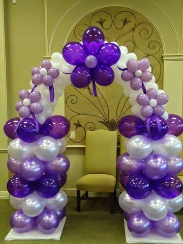 arcos de globos para cumpleaños ideas