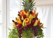 naturalidad y diseños de arreglos de frutas para bodas