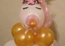 decoracion y adornos para baby shower de unicornios