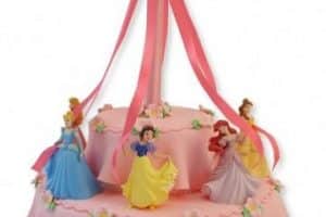 pasteles de princesas disney diseños