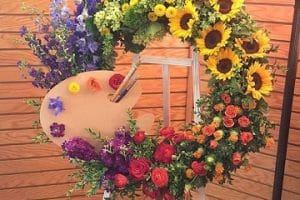diseños de ofrendas y arreglos florales para difuntos