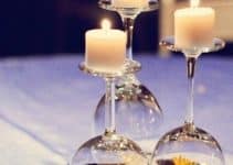 originales y artisticos centros de mesa con candelabros