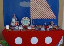 ideas decorativas para cumpleaños de marinero para niños