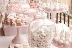 ideas para decoracion de mesa de dulces para boda