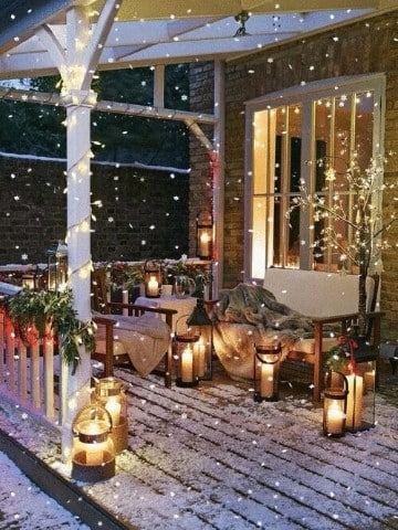 decoracion navideña para exteriores e interiores