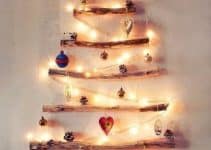 como crear un arbol de navidad de ramas secas