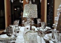 diseños ideas para crear mesas de navidad elegantes
