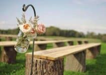 una hermosa y elegante decoracion de bodas rusticas