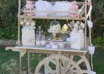 ideas para mesa de dulces para bautizo vintage
