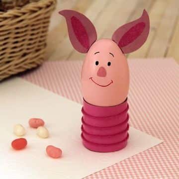 Divertidos e ingeniosos huevos decorados para niños