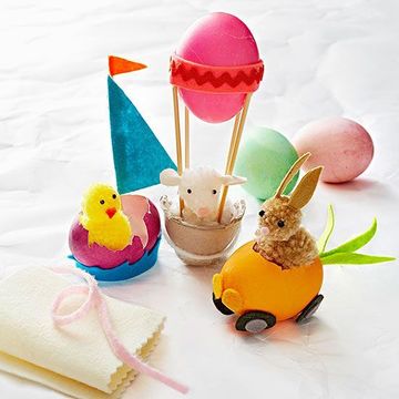huevos decorados para niños