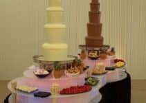 diversas imagenes de fuentes de chocolate para fiesta
