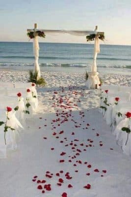 bodas sencillas en la playa economica