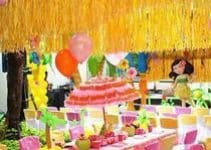ideas para adornar un cumpleaños hawaiano infantil