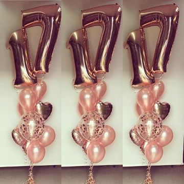 pics Numeros Decorados Para Cumpleaños Con Globos disenos de globos con numeros para