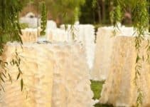 hermosos diseños y telares en manteles de mesa para boda